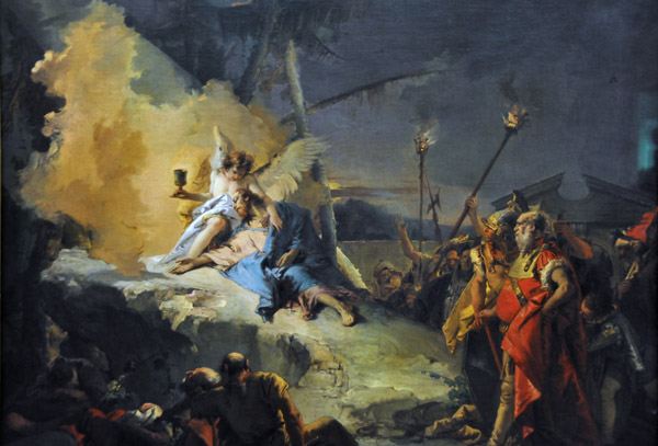 Christ at Gethsamane, 1753+, Giovanni Battista Tiepolo (1696-1770)