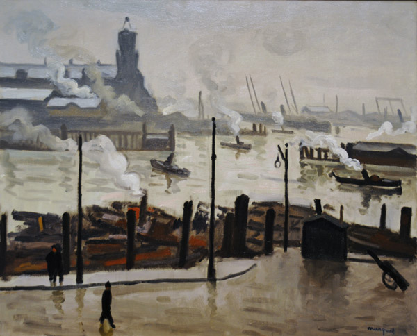 In Hamburg Harbor, 1909, Albert Marquet (1875-1947)