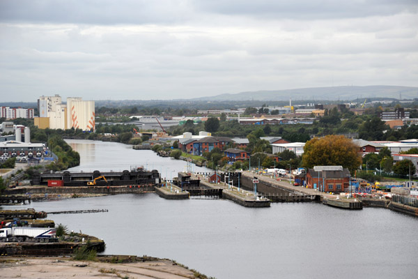 The locks of the Manchester Ship Canal