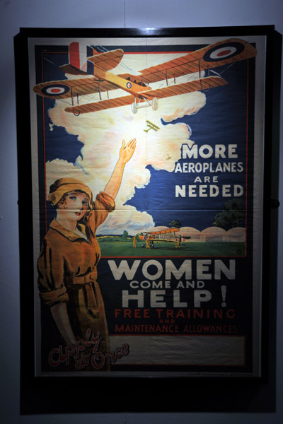 More Aeroplanes are Needed - Women Come and Help!
