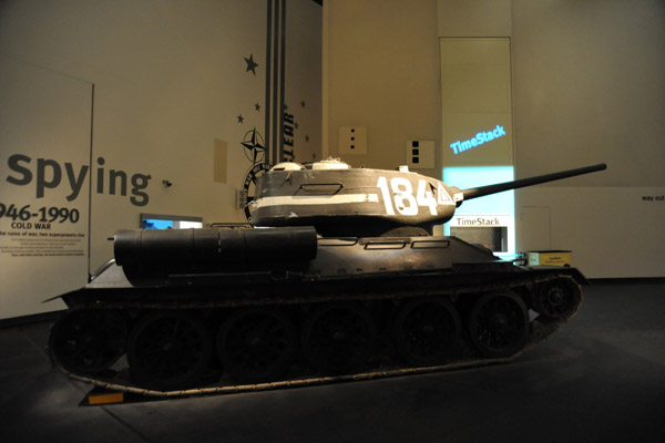 Soviet T-34/85 Tank - over 50,000 were built during WWII