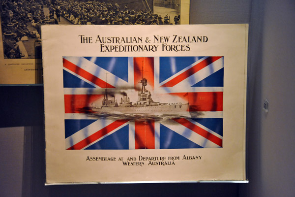 Australian and New Zealand Expeditionary Forces departing Albany, W.A.