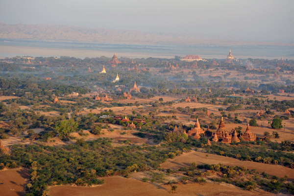 View northwest towards Myinkaba, Bagan