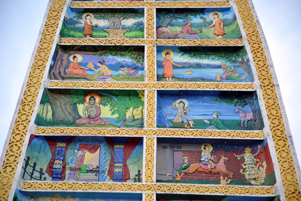 Scenes from the life of the Buddha