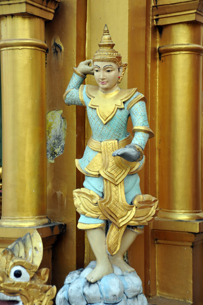 Sculpture, Shewdagon Paya