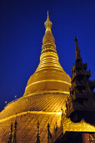 Main zedi, Shwedagon Paya