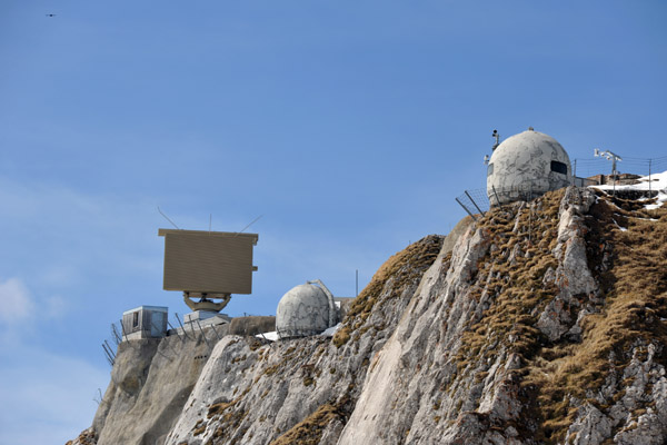 Radar installations, Mount Pilatus
