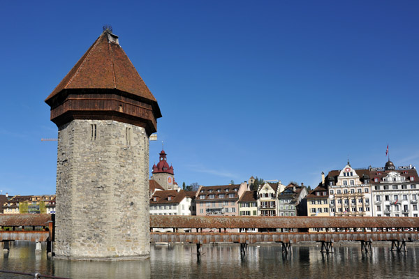 Wasserturm, Kapellbrcke, Luzern