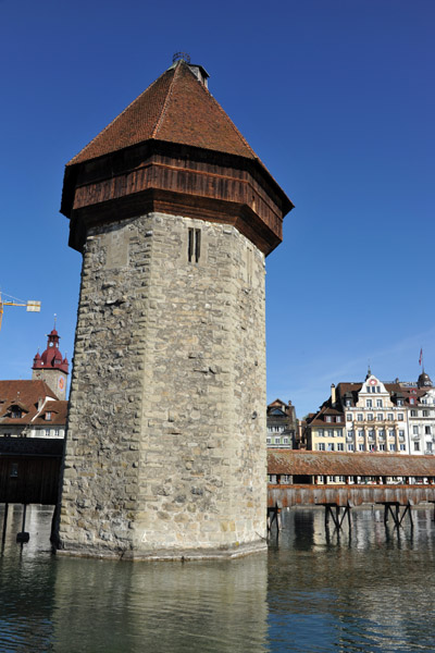 Wasserturm, 34.5m tall, Luzern
