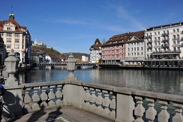 Left bank of the Reuss, Luzern