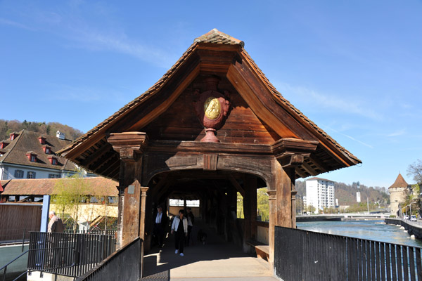 North end of the Spreuerbrcke, Luzern