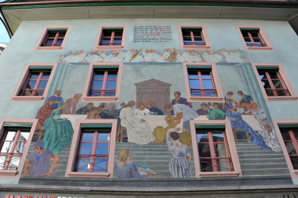 Mural, Weinmarkt 20, Luzern