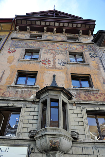 House dated 1530, Weinmarkt, Luzern