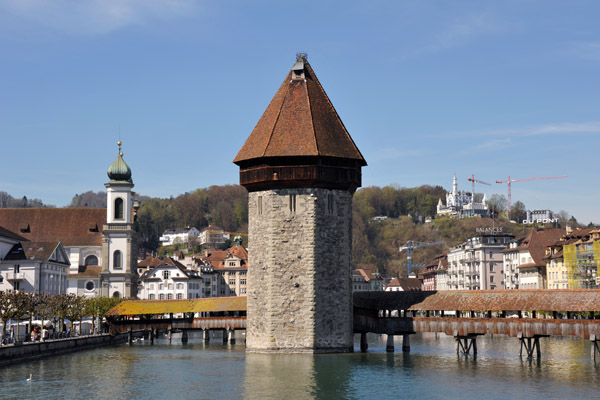 Wasserturm, Kapellbrcke, Luzern