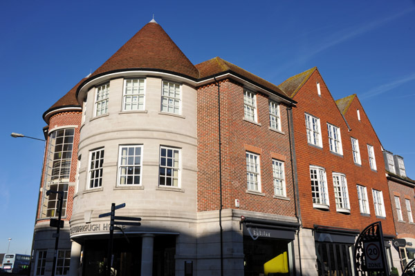 The south end of Crawley's High Street