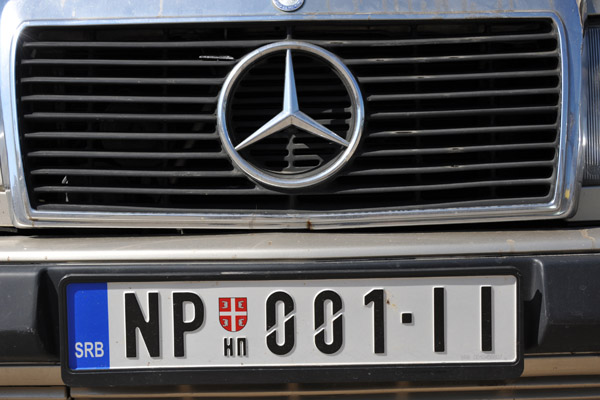 Serbian license plate - Novi Pazar