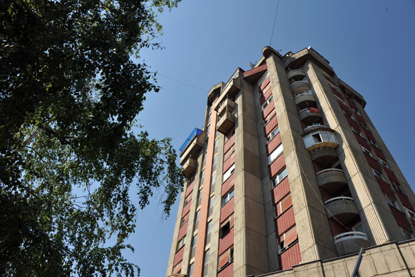 Tall building in the middle of Novi Pazar