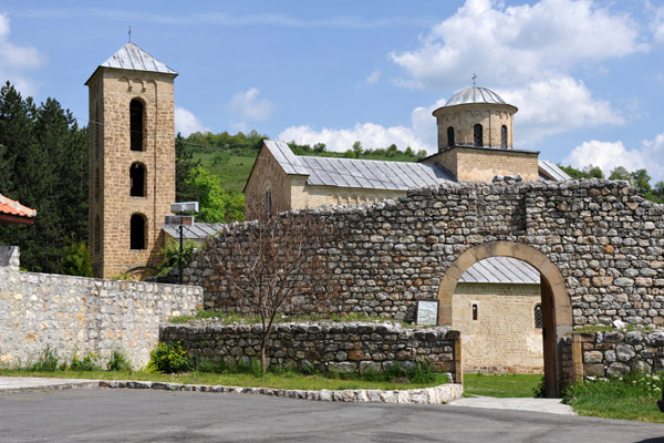 Entrance to Sopoćani Monastery