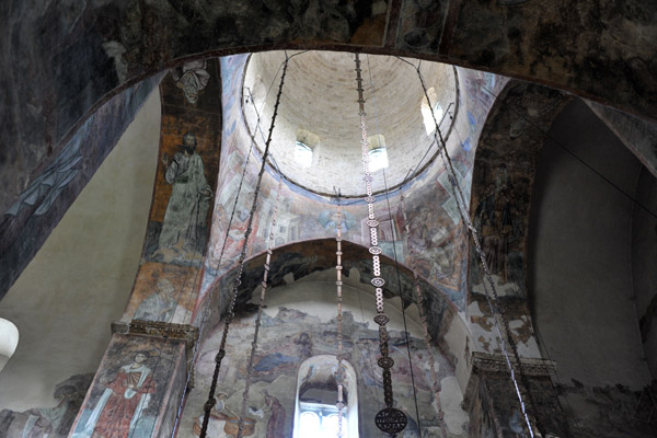 Restored dome of Sopoćani Monastery