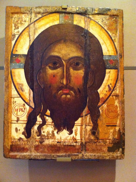 Another Russian Orthodox icon of the Holy Face