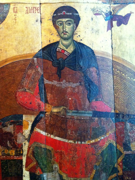 St. Demetrius of Thessalonica, XII-XIII Century Dmitrov