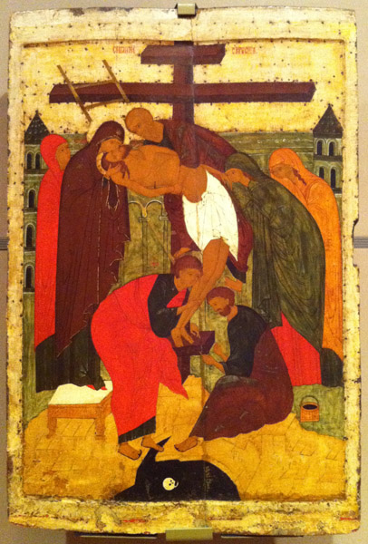 The Deposition from the Cross, Central Russia, late XV Century