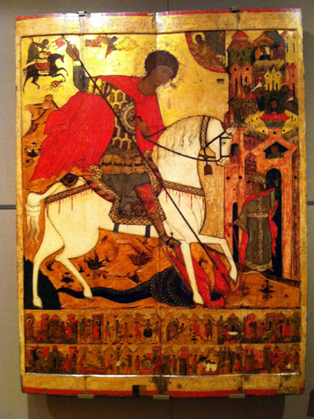 St. George and the Dragon, XVI-XVII Century, Kostroma