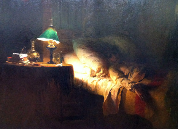 Sick Girl, V.D. Polenov, 1886