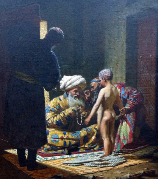 Selling a Slave Boy, Vasily Vereshchagin, 1872