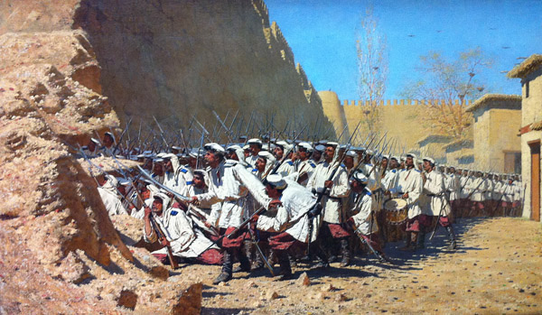 Let Them In, V.V. Vereshchagin, 1871