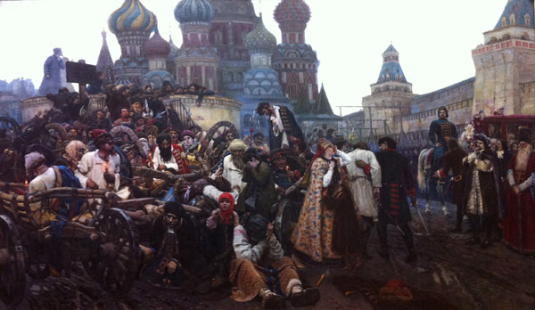 The Morning of the Streltsi's Execution, V.I. Surikov, 1881