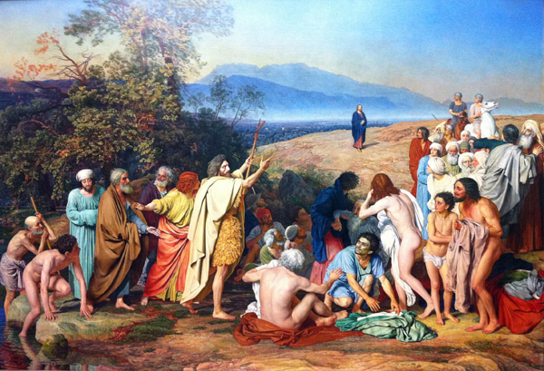 The Appearance of Christ to the People, A.A. Ivanov, 1837-1857