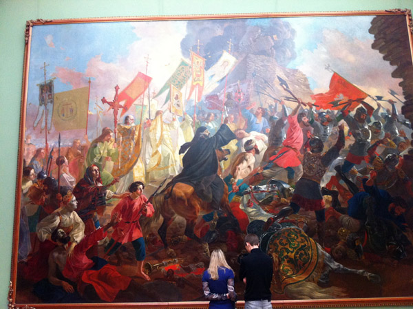 Siege of Pskov, K.P. Briullov, 1839-43