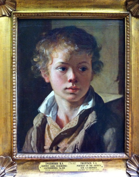 Portrait of the Artist's Son, V.A. Tropinin, 1818
