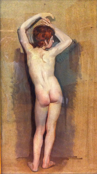 Naked Boy Standing Upright, A.A. Ivanov