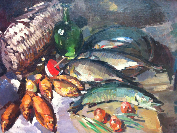 Fish, K.A. Korovin, 1917