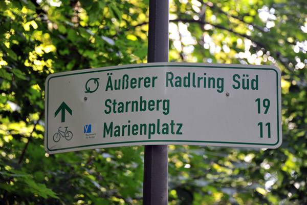 A healthy day out - cycling from Munich to Andechs, nearly 50km total