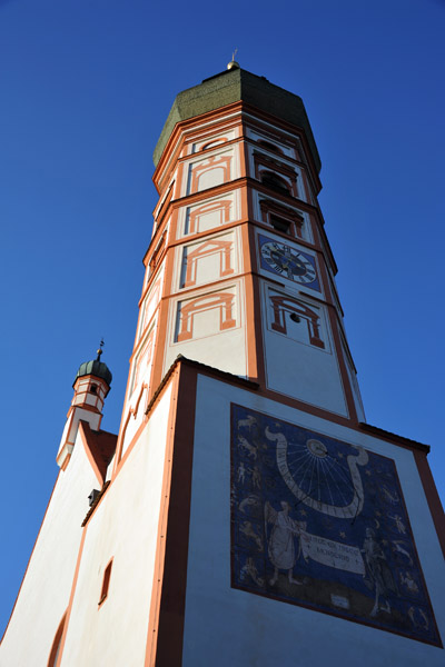 Baroque church tower, Kloster Andechs