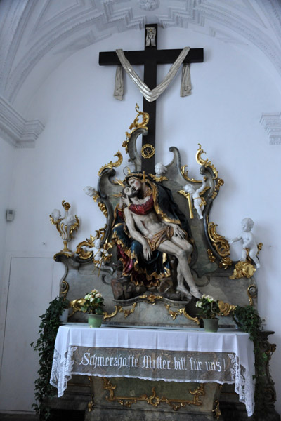 Side chapel with the piet, Kloster Andechs