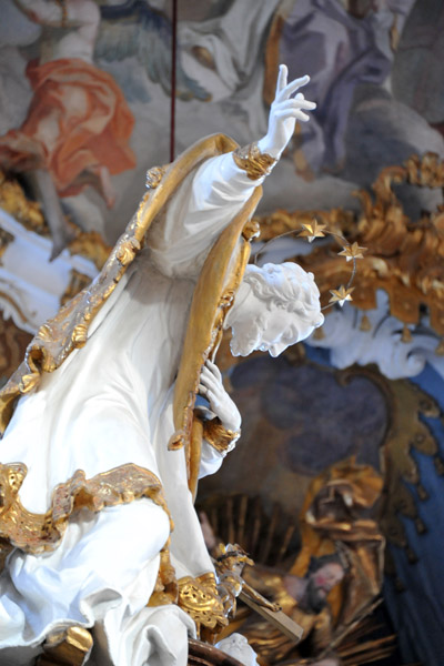 Statue, Abbey Church, Kloster Andechs