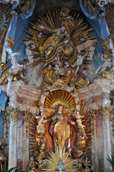 Over the main altar, Kloster Andechs