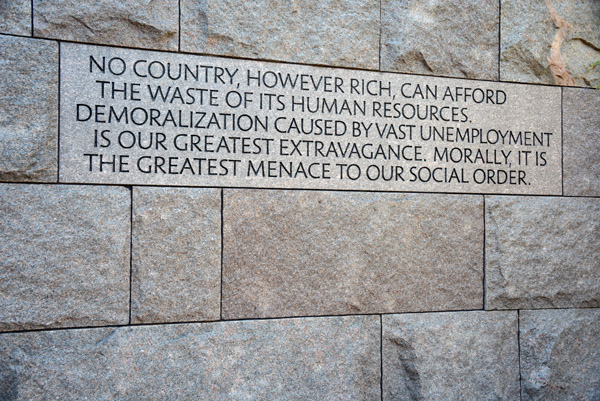 Franklin Delano Roosevelt Memorial