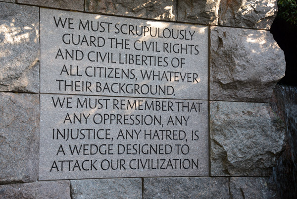 Franklin Delano Roosevelt Memorial