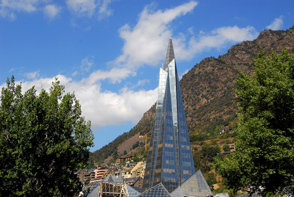 Caldea, one of Andorra la Vella's few landmarks