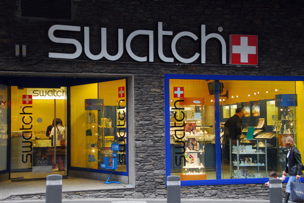 Swatch shop, Andorra la Vella