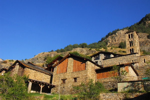 Village of Pal, Andorra, with an 11-12th C. church