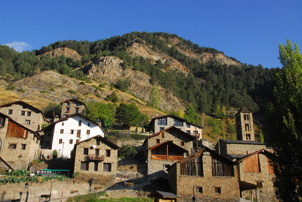 The well-preserved village of Pal, Andorra