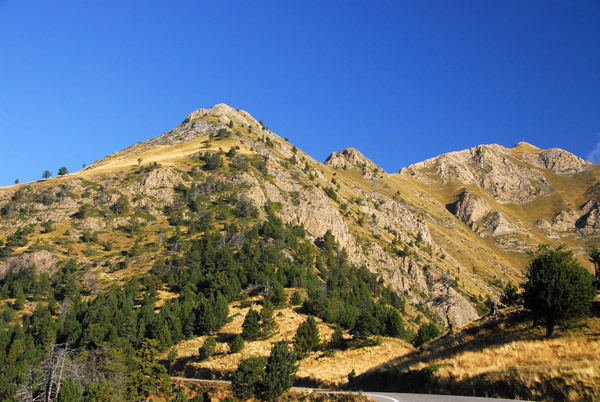 Pic Alt de la Capa on the right (2572m) Andorra