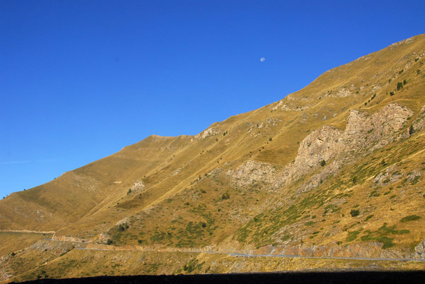 Carretera del Coll de la Botella CG4 to Port de Cabus, a mountain pass between Andorra and Spain