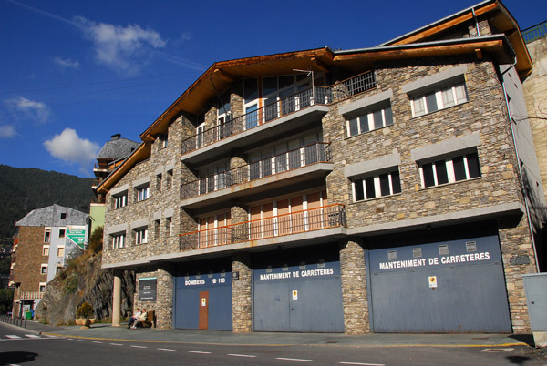Fire station, Avinguda de Sant Antoni, La Messana, Andorra